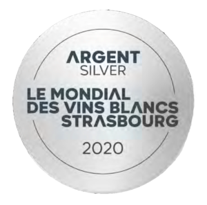 Médaille Argent Silver Concours Mondial Vin Blanc 2020 - Domaine Bores Reichsfeld Alsace Schieferberg